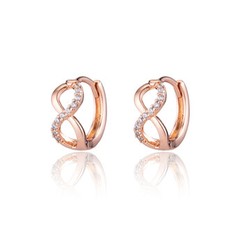 XUPING Earrings - Ros&eacute; Gold