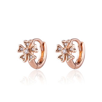 XUPING Earrings - Ros&eacute; Gold