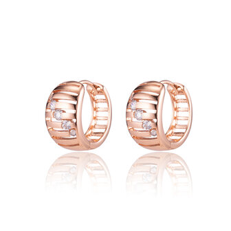 XUPING Earrings - Ros&eacute; Gold