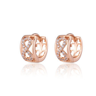XUPING Earrings - Ros&eacute; Gold