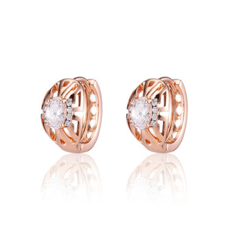 XUPING Earrings - Ros&eacute; Gold