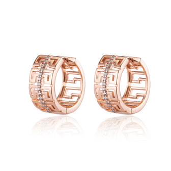 XUPING Earrings - Ros&eacute; Gold