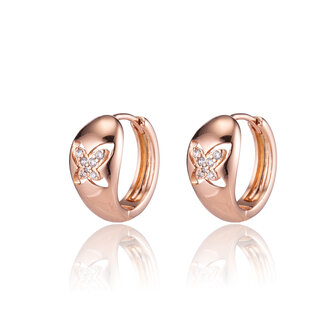 XUPING Earrings - Ros&eacute; Gold