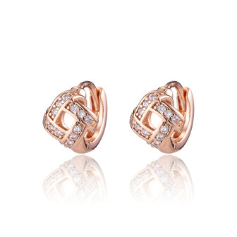 XUPING Earrings - Ros&eacute; Gold