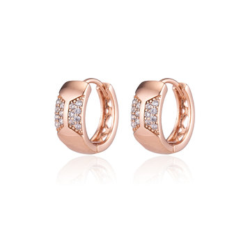 XUPING Earrings - Ros&eacute; Gold