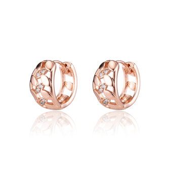 XUPING Earrings - Ros&eacute; Gold