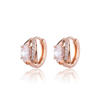 XUPING Earrings - Ros&eacute; Gold