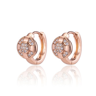 XUPING Earrings - Ros&eacute; Gold