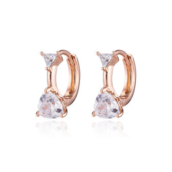 XUPING Earrings - Ros&eacute; Gold