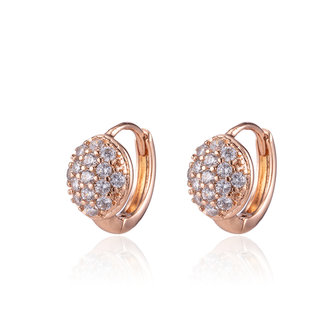 XUPING Earrings - Ros&eacute; Gold