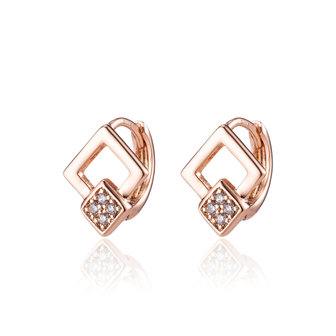 XUPING Earrings - Ros&eacute; Gold