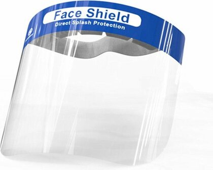 Gezichtscherm | Spatmasker | Gezichtmasker | Beschermkap voor gezicht | Face Shield