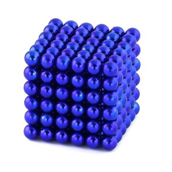 216 Magneet balls donker Blauw