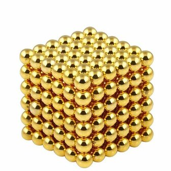 216 Magneet balls Goud