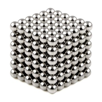216 Magneet balls Zilver