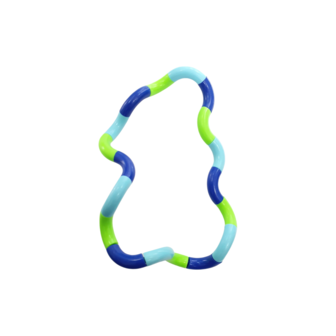 Fidget Twister Twist Blauw, Groen, Licht Blauw