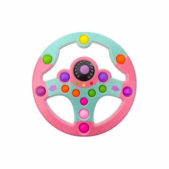 Fidget stuur Blauw &amp; Roze