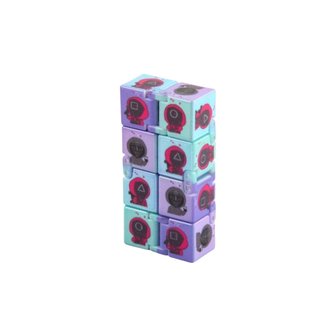 Fidget Cube Paars &amp; Groen