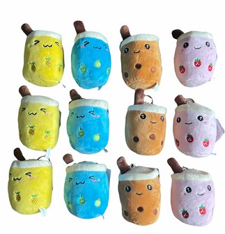 12 plush sleutelhangers