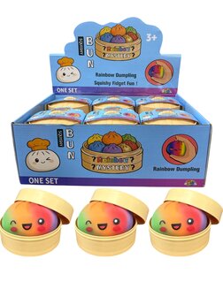 12 stuks Squishy Dumpling Rainbow 