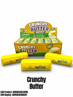 12 stuks Crunchy Butter Squishy TB Fun