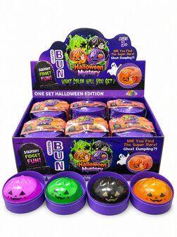 12 stuks Squishy Dumpling Halloween Edition