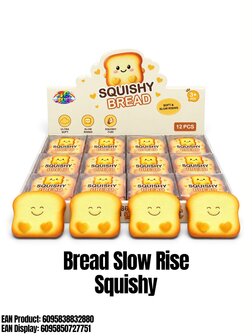 12 stuks Bread Slow Rise Squishy