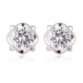 XUPING Stainless Steel Earrings With Zirconia