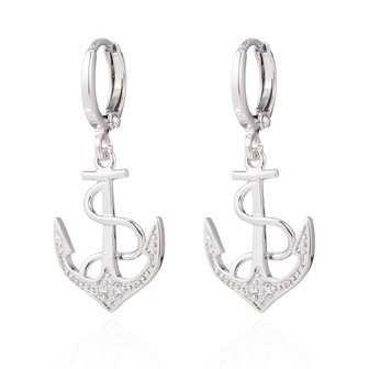 XUPING Stainless Steel Earrings With Zirconia