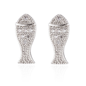 XUPING Stainless Steel Earrings With Zirconia