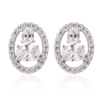 XUPING Stainless Steel Earrings With Zirconia