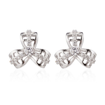 XUPING Stainless Steel Earrings With Zirconia