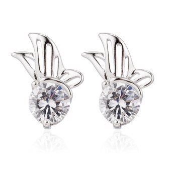 XUPING Stainless Steel Earrings With Zirconia