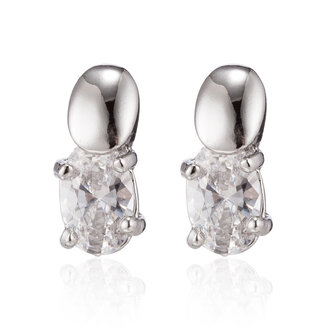 XUPING Stainless Steel Earrings With Zirconia