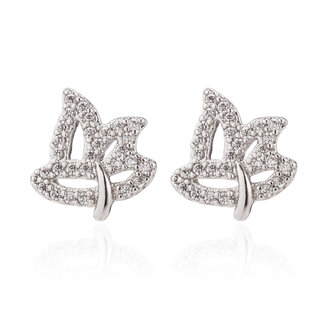 XUPING Stainless Steel Earrings With Zirconia