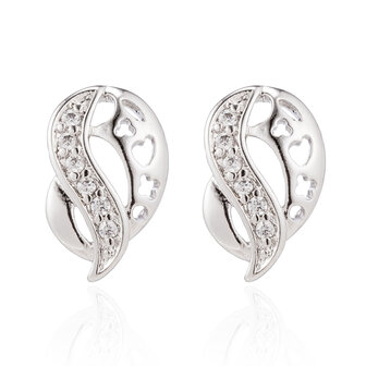 XUPING Stainless Steel Earrings With Zirconia