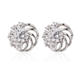 XUPING Stainless Steel Earrings With Zirconia