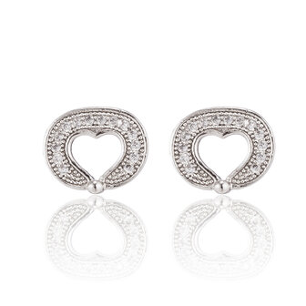 XUPING Stainless Steel Earrings With Zirconia