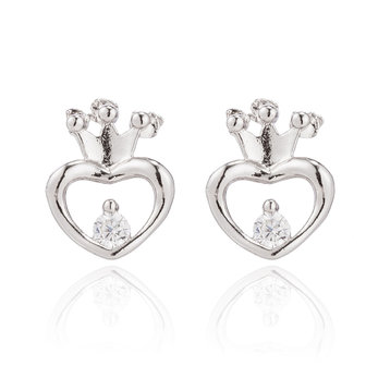 XUPING Stainless Steel Earrings With Zirconia