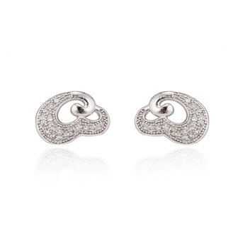 XUPING Stainless Steel Earrings With Zirconia