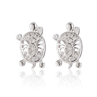 XUPING Stainless Steel Earrings With Zirconia