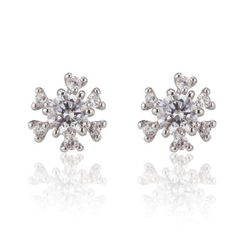 XUPING Stainless Steel Earrings With Zirconia