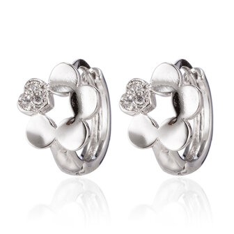 XUPING Stainless Steel Earrings With Zirconia