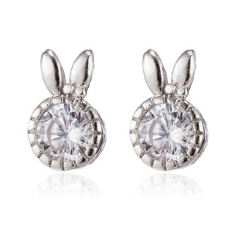 XUPING Stainless Steel Earrings With Zirconia