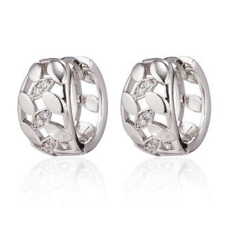 XUPING Stainless Steel Earrings With Zirconia