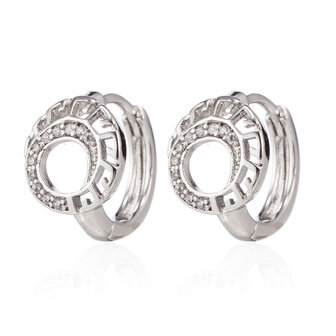 XUPING Stainless Steel Earrings With Zirconia