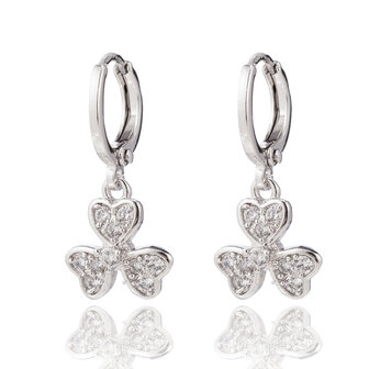 XUPING Stainless Steel Earrings With Zirconia