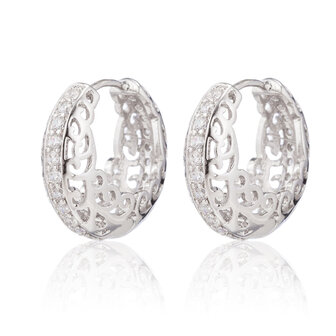 XUPING Stainless Steel Earrings With Zirconia