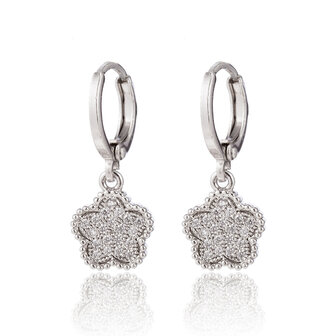 XUPING Stainless Steel Earrings With Zirconia