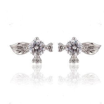 XUPING Stainless Steel Earrings With Zirconia